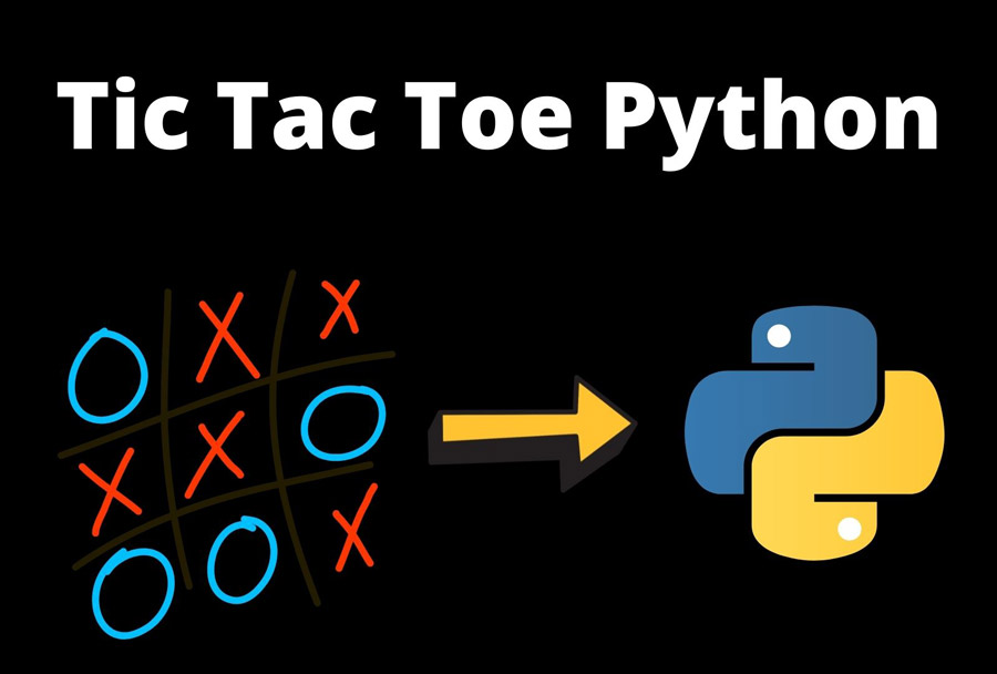 12 پروژه های تمرینی پایتون برای مبتدیان 2 پروژه تمرین پایتون Tic-Tac-Toe