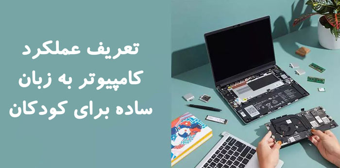 تعریف کامپیوتر به زبان ساده برای کودکان 1 تعریف عملکرد کامپیوتر به زبان ساده برای کودکان